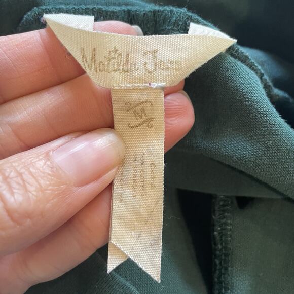 Matilda Jane Women’s Once Upon A Time Green Mossy Vale Big Ruffles Size M Medium - Picture 8 of 9